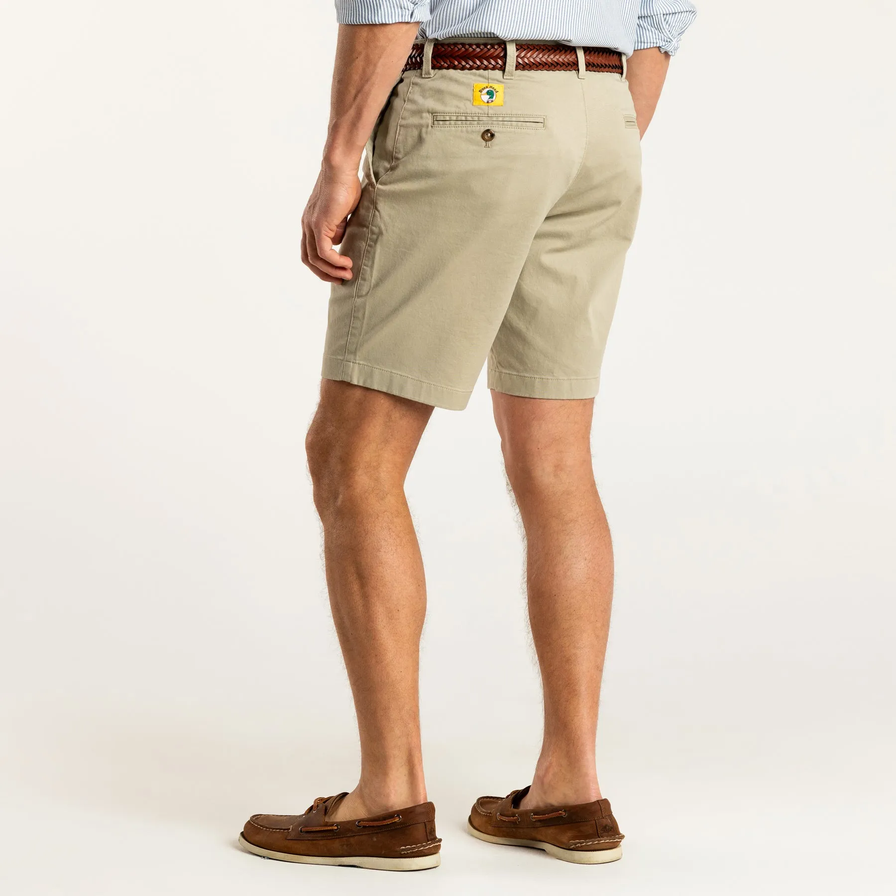 9 Gold School Chino Short - Khaki Gold Patch