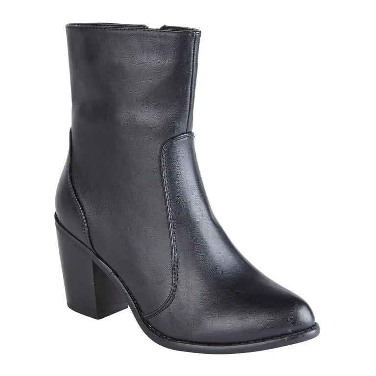 Black Pu Boots