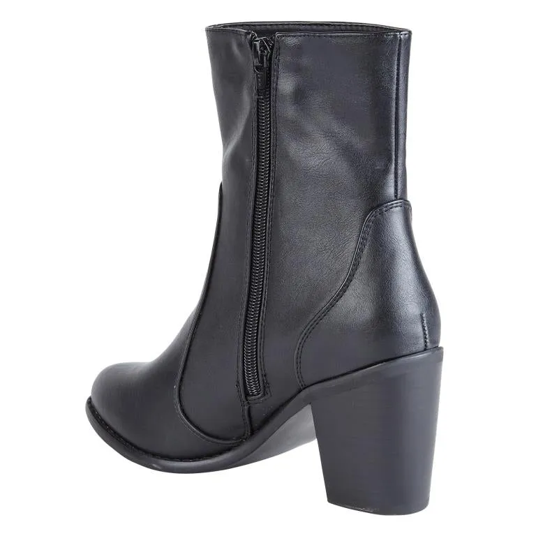 Black Pu Boots