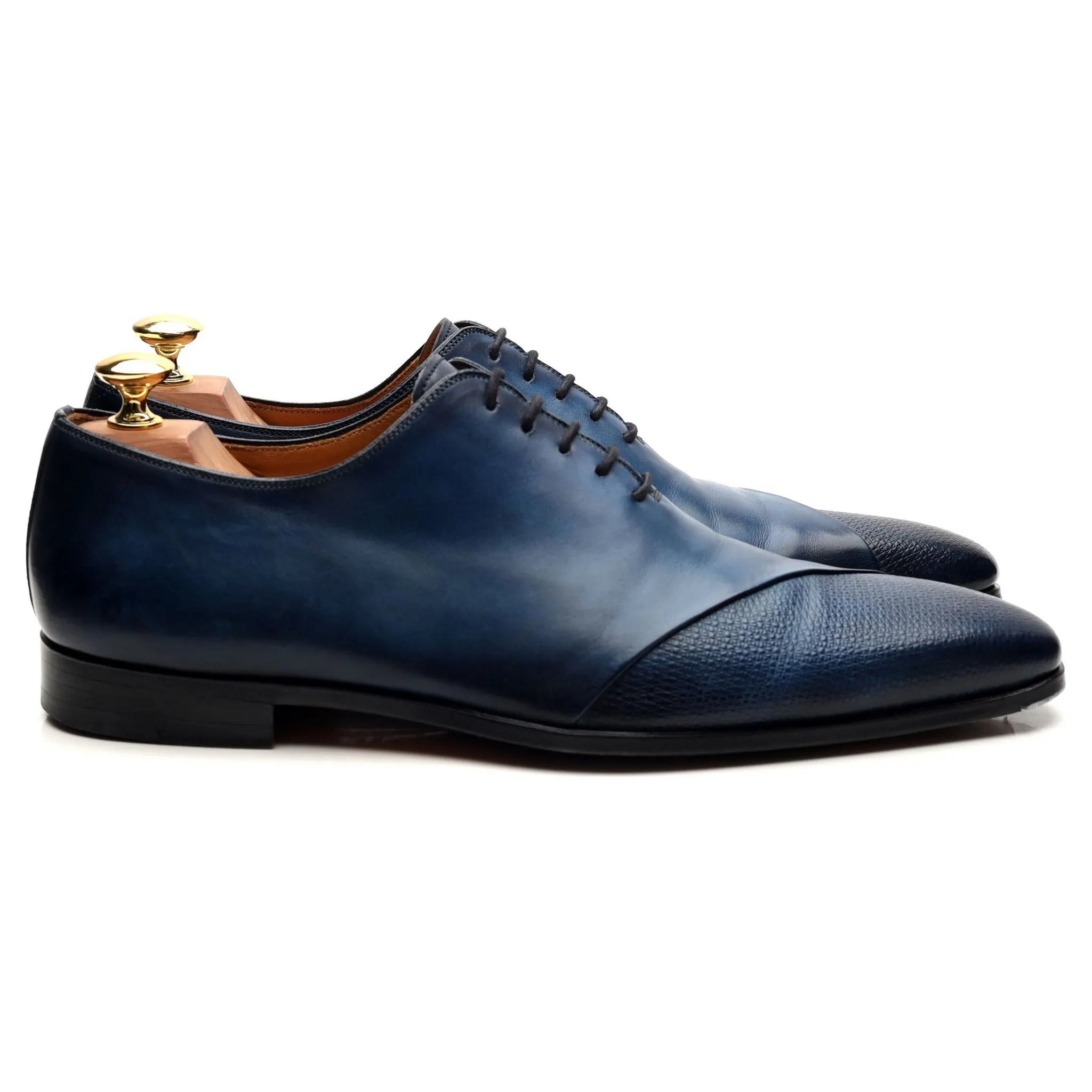 Blue Leather Oxford UK 7.5 EU 41.5