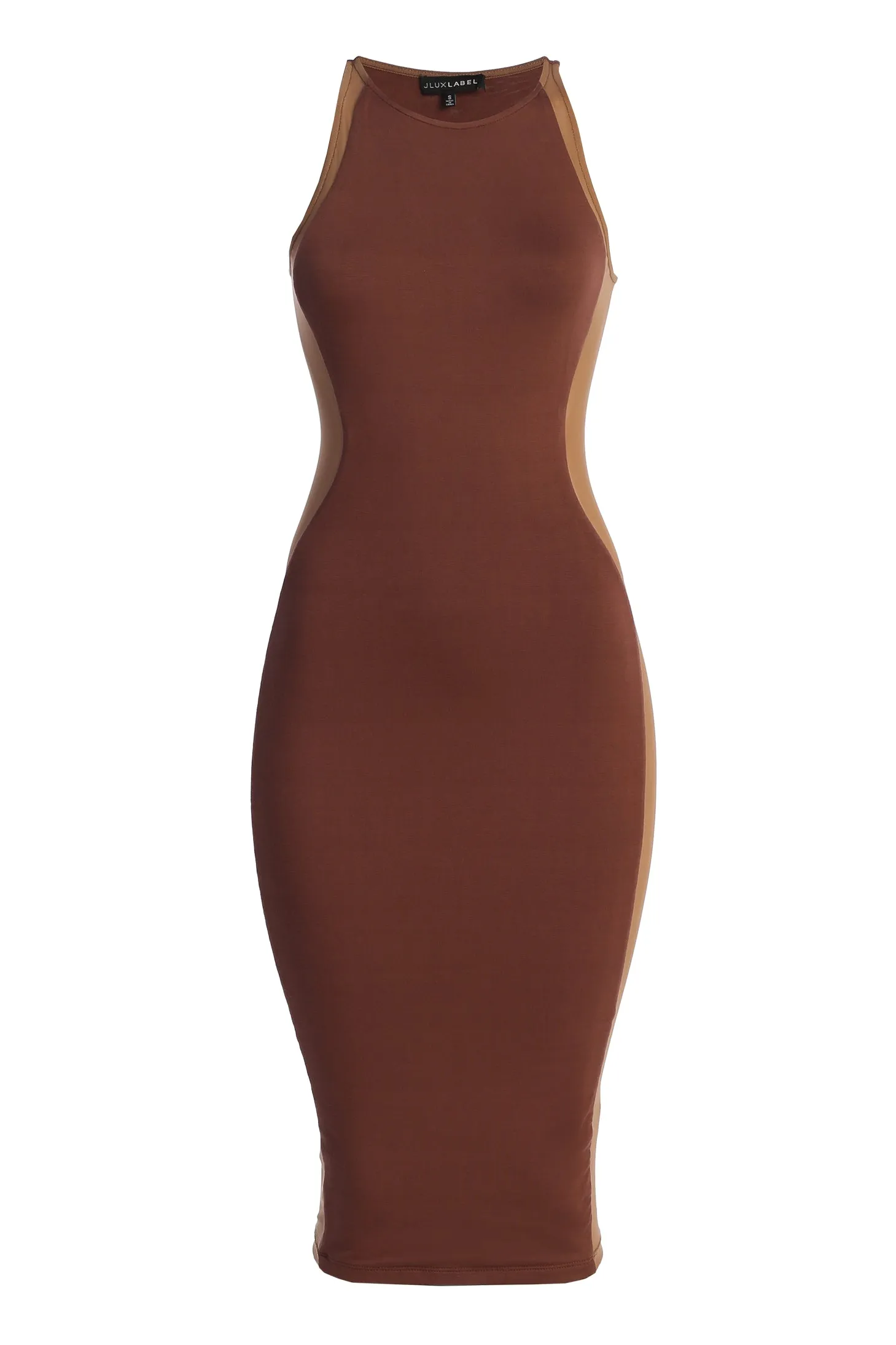 Chocolate The Hills Contrast Dress