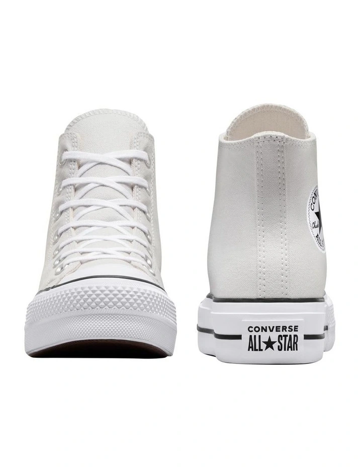 Chuck Taylor All Star Lift Platform Hi Sneakers in Barely Grey