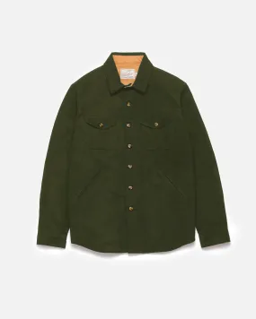 Crissman Overshirt - Loden Moleskin