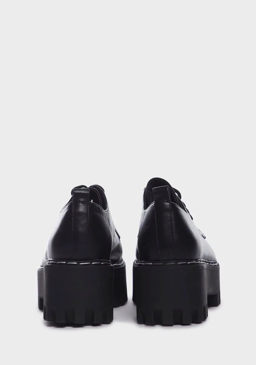 Dark Trading Places Platform Oxfords-