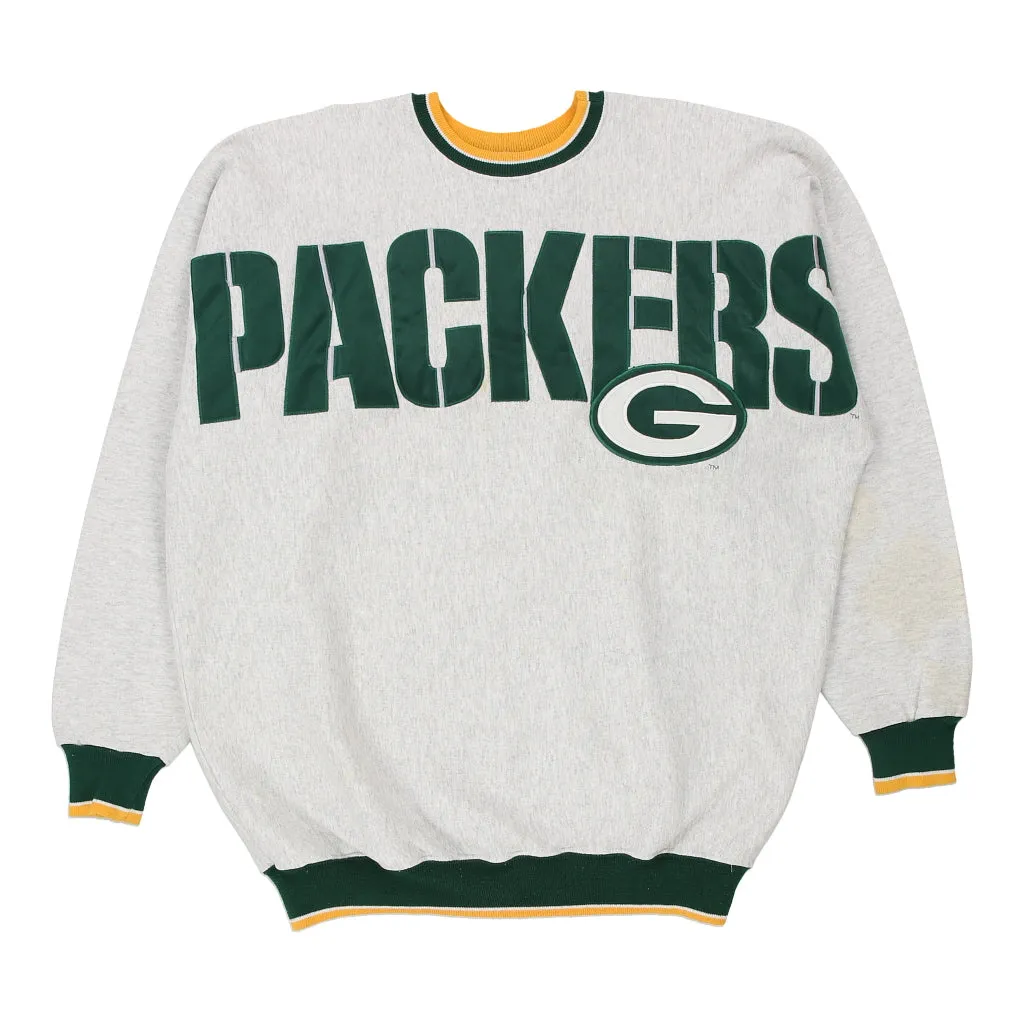 Green Bay Packers Legends Athletic NFL Sweatshirt - 2XL Grey Cotton Blend