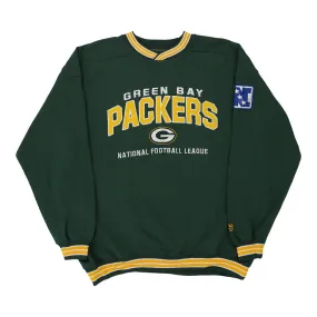Green Bay Packers Unbranded NFL Sweatshirt - XL Green Cotton Blend