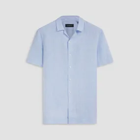 Jackson Solid Short Sleeve Linen Shirt