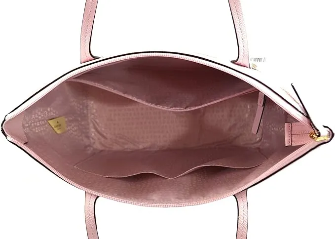 KATE SPADE NY POLKA DOT HANI HAVEN LANE TOTE BAG W/ REMOVABLE POUCH
