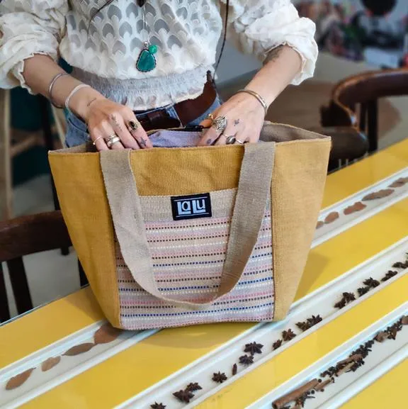 LaLu Products Tote Bag Kamala Yellow 