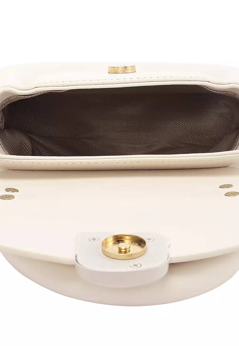London Rag Stout Mini Handbag In Beige
