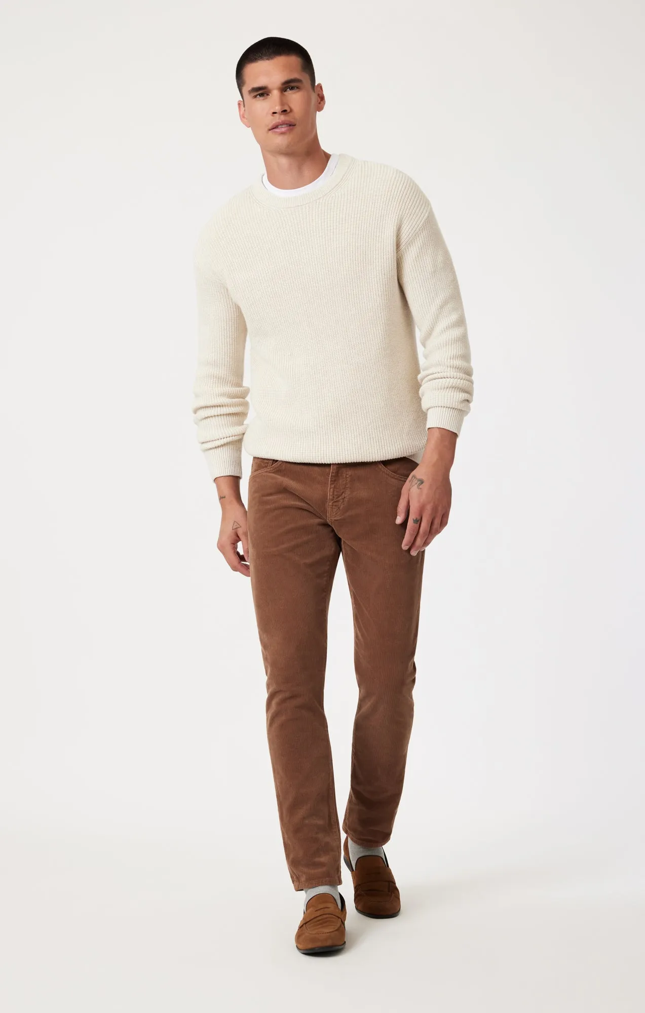 Mavi Men's Jake Slim Leg In Camel Cord