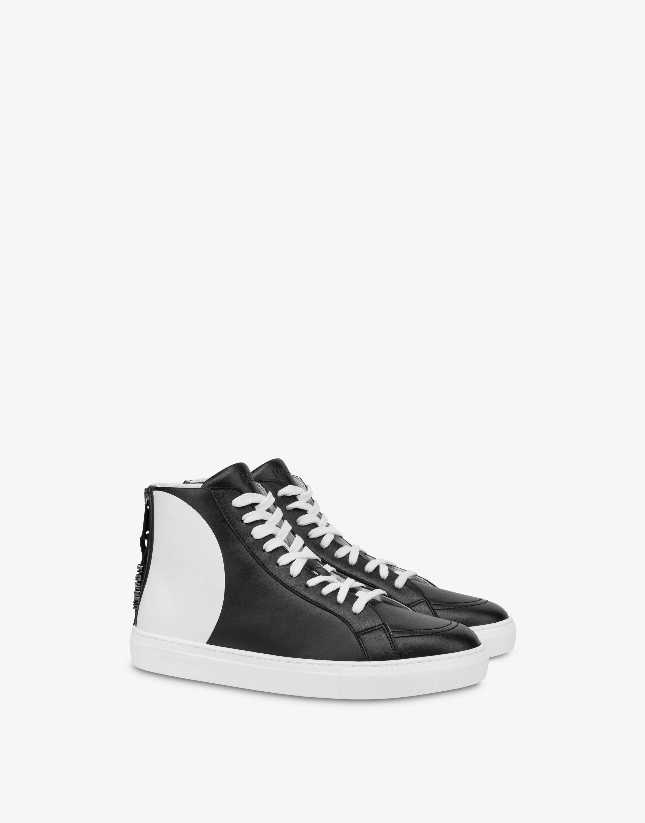 Moschino Graphic high-top sneakers