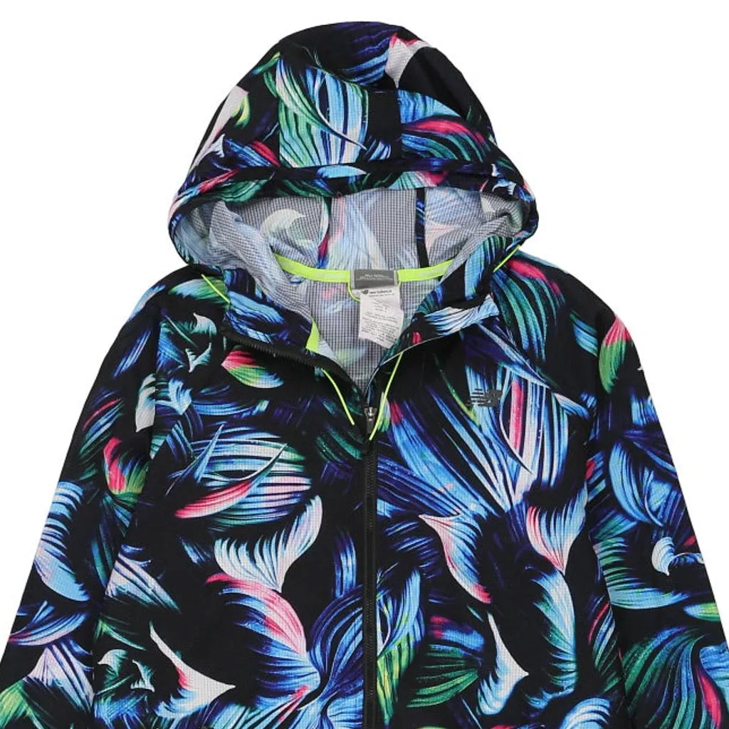 New Balance Jacket - Medium Multicoloured Polyester
