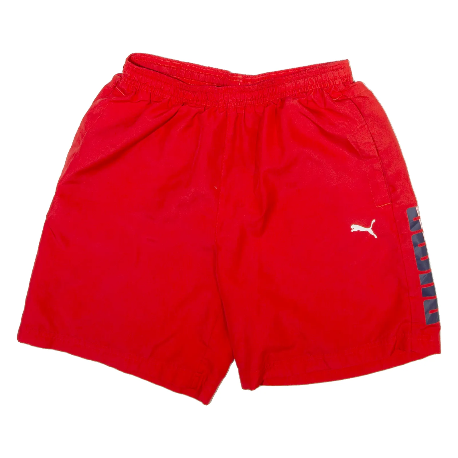 PUMA Mesh Lining Mens Swimming Shorts Red M W15
