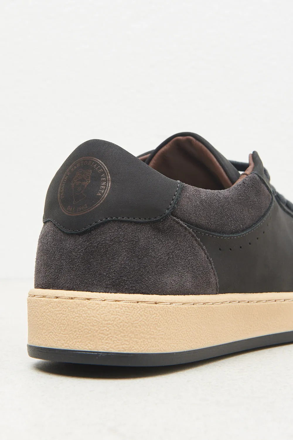 Real leather sneakers