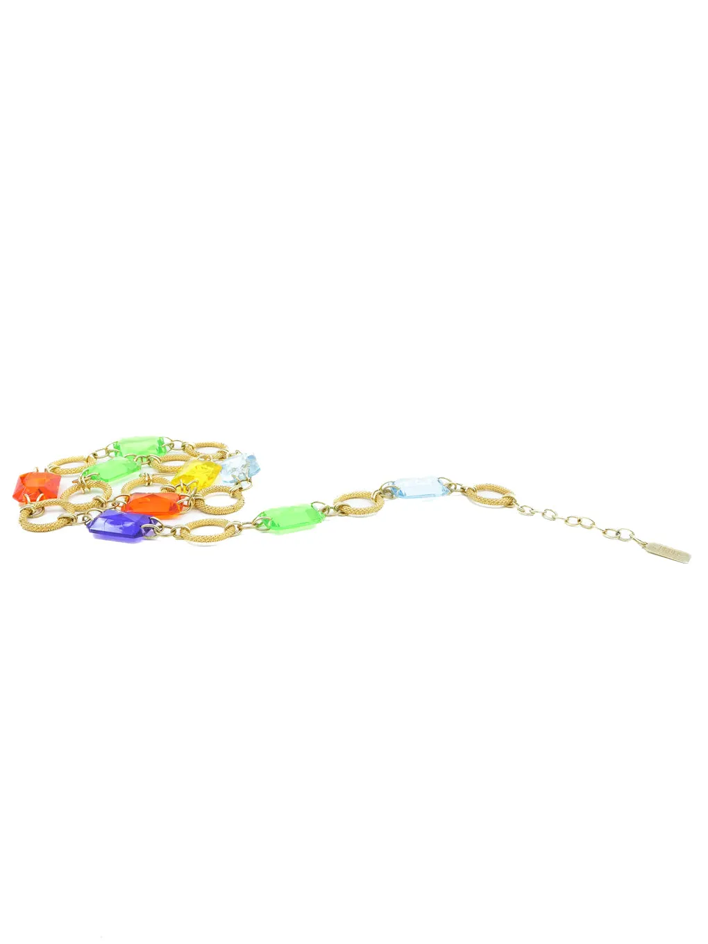 Ritmo di Perla Jeweled Chain Belt