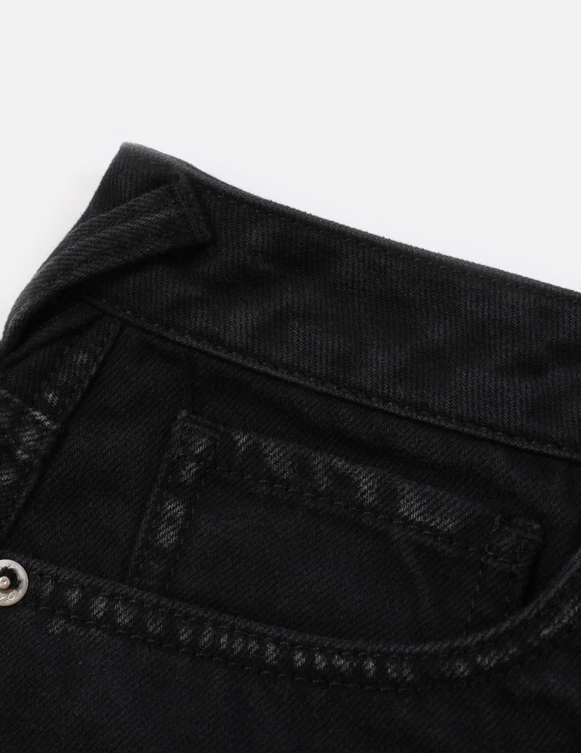 Seagull Embroidery Reconstructed Denim Skirt