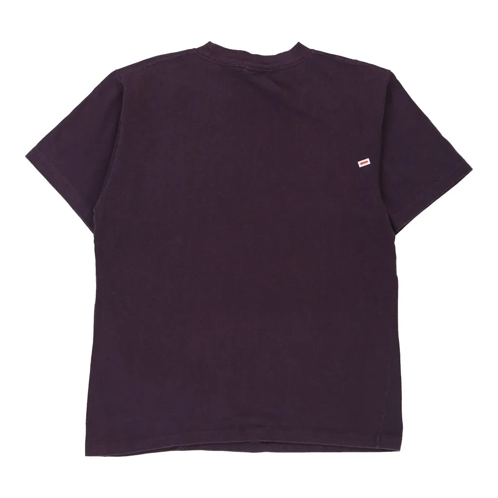 Single Stitch Brooks Vanity Club Brooks T-Shirt - Large Purple Cotton
