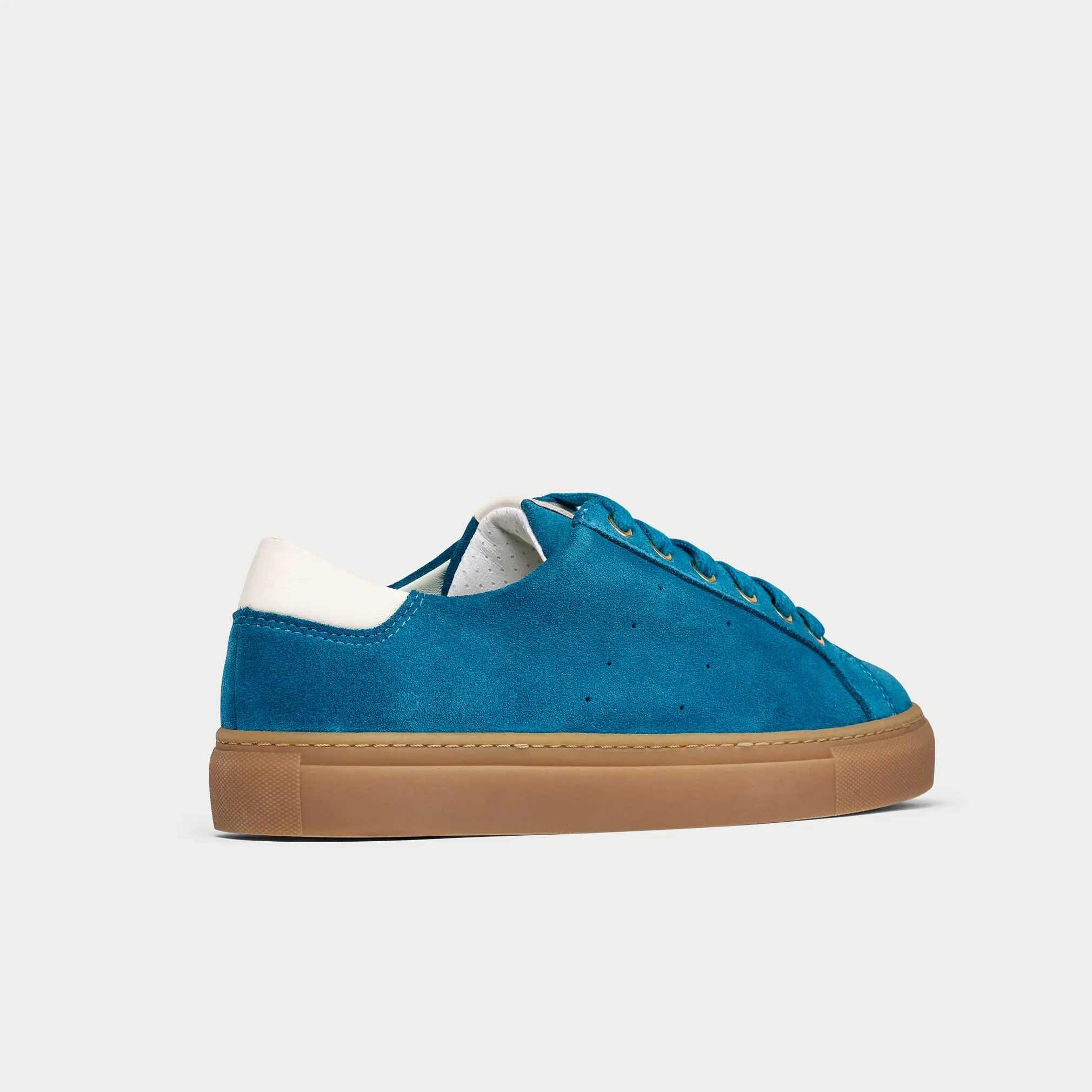 Star - Teal Suede