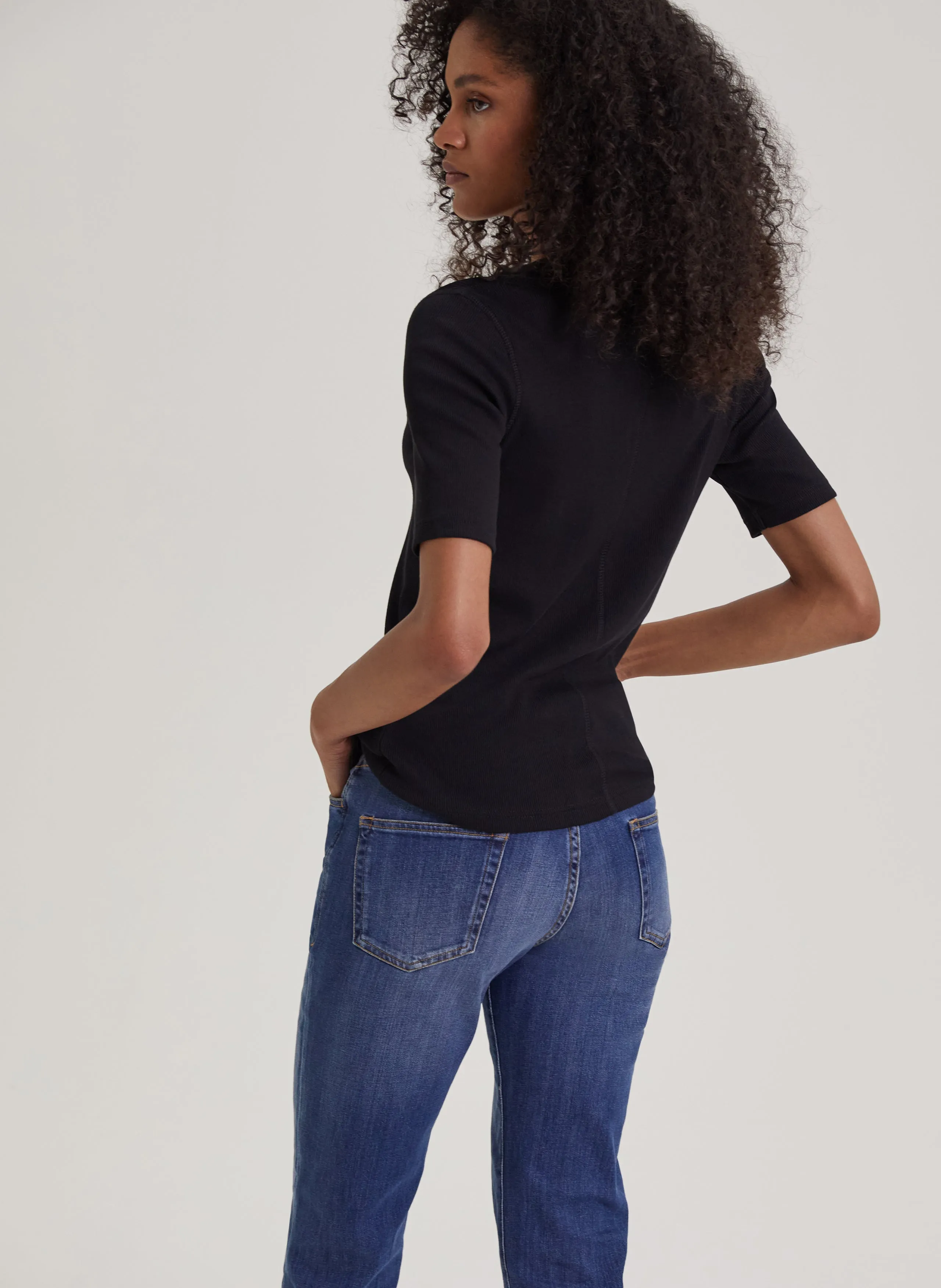 The Boyfriend Jean - Indigo | Baukjen