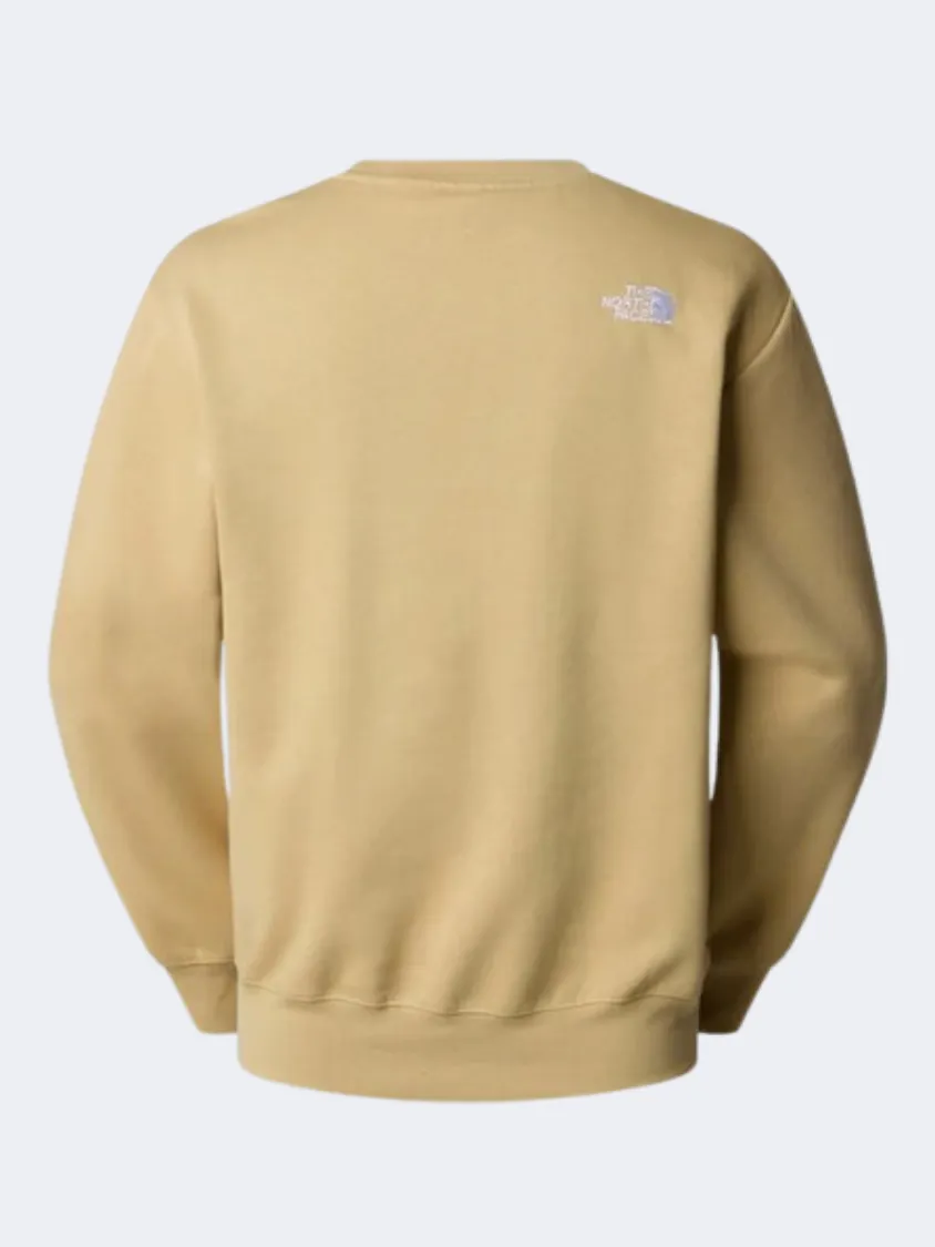The North Face Essential Relaxed Men Lifestyle Sweatshirt Khaki Stone