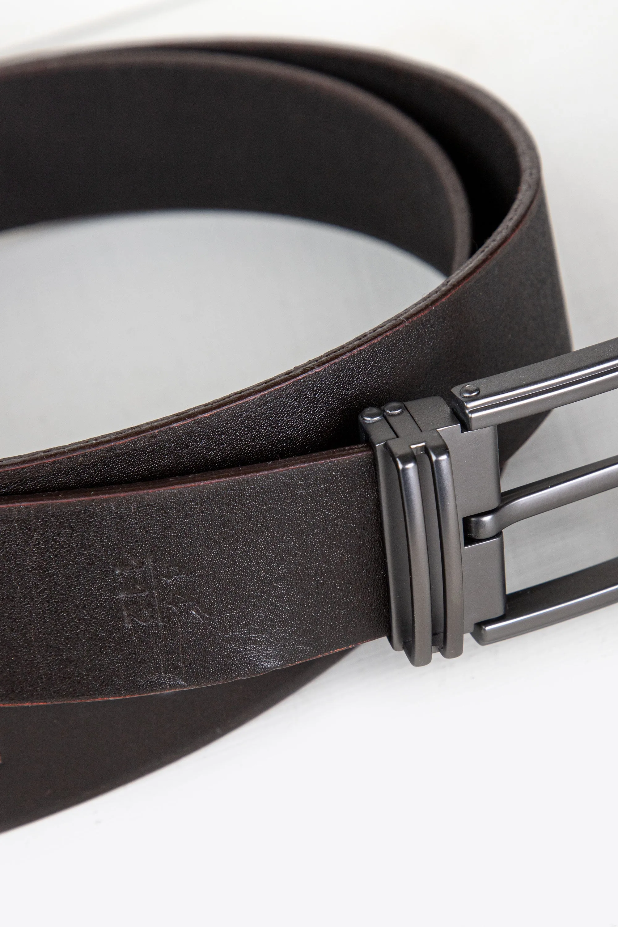 Umber Leather Belt