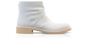Wrinkled Ankle Boots